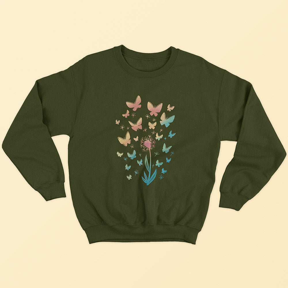 Butterflies Sweatshirt - Soul & Peace