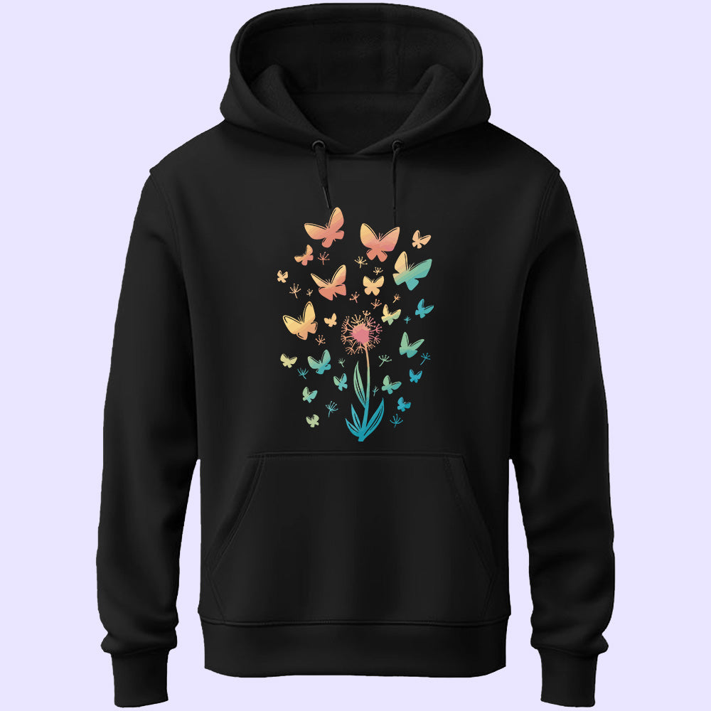 Butterflies Unisex Hoodie - Soul & Peace