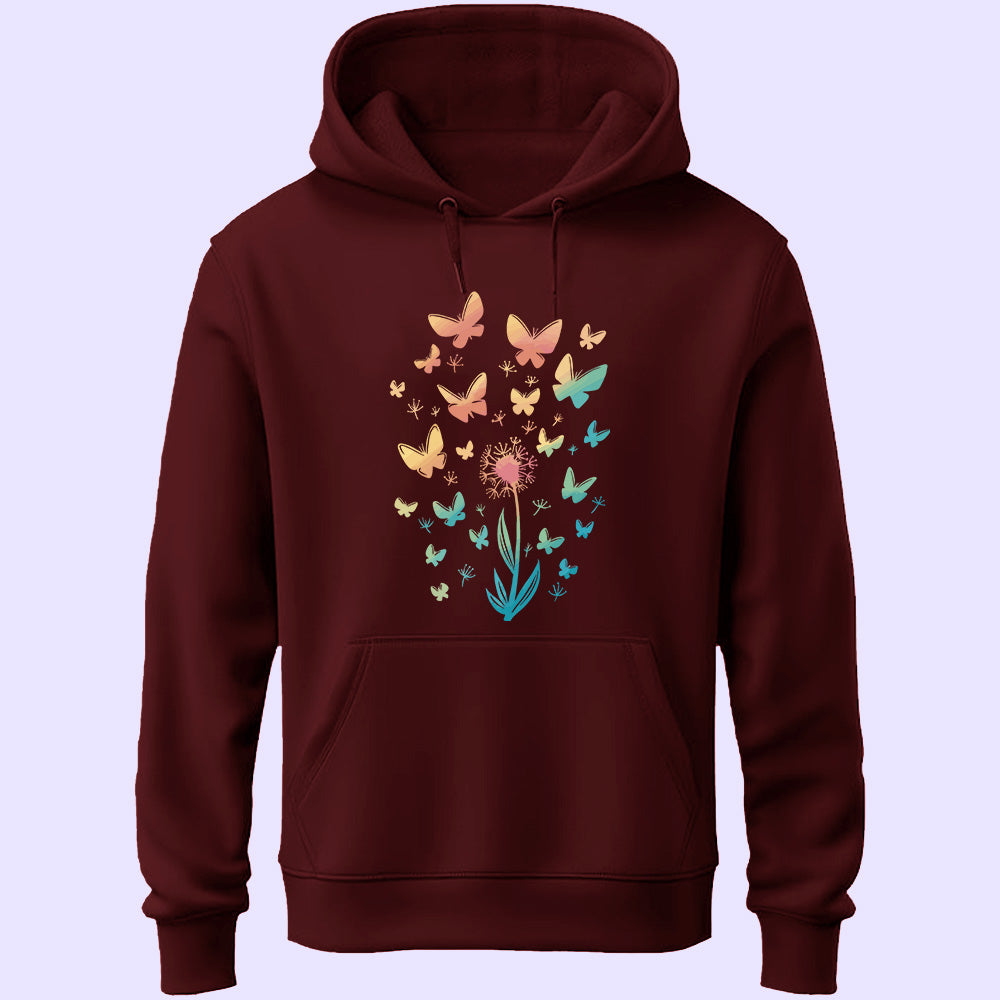Butterflies Unisex Hoodie - Soul & Peace
