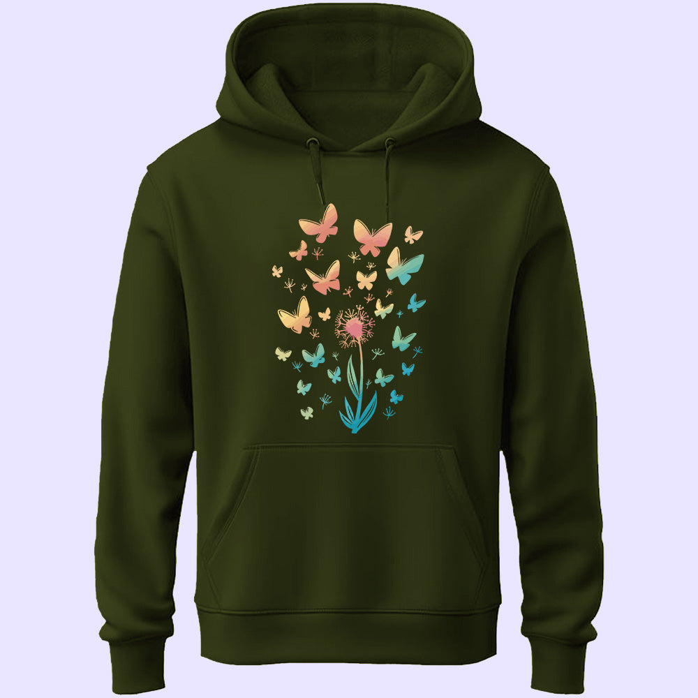 Butterflies Unisex Hoodie - Soul & Peace