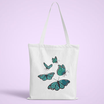 Butterflies Tote Bag