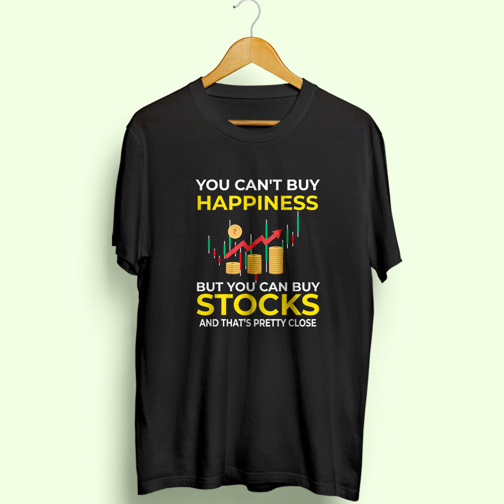 Buy Stocks Half Sleeve T-Shirt - Soul & Peace