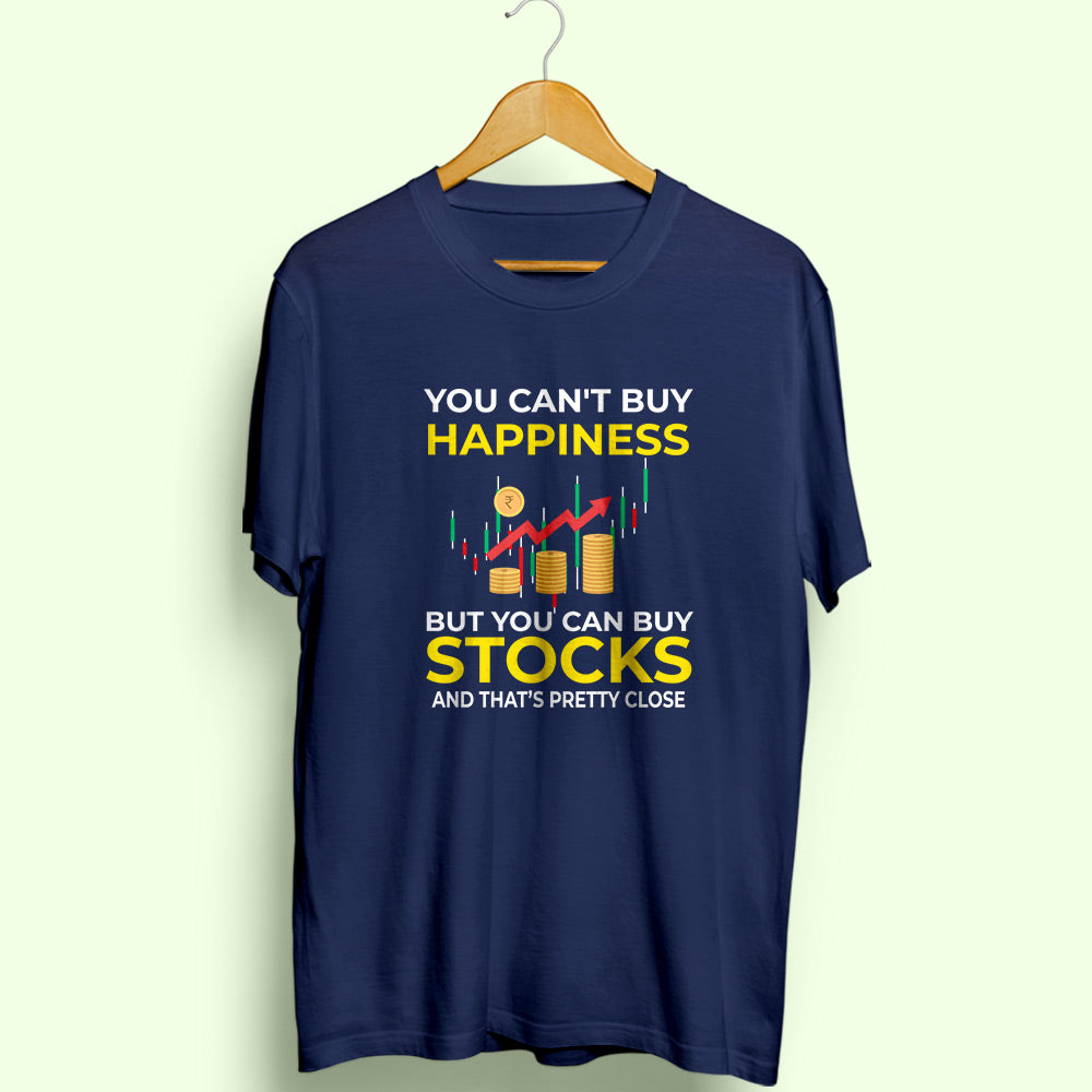 Buy Stocks Half Sleeve T-Shirt - Soul & Peace
