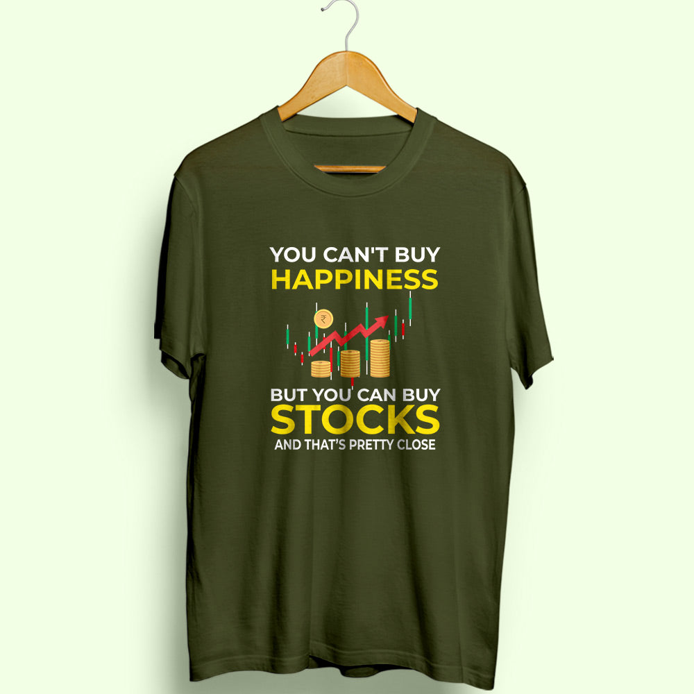 Buy Stocks Half Sleeve T-Shirt - Soul & Peace