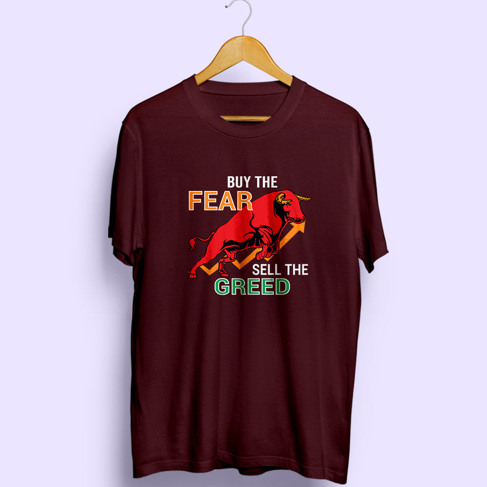Buy The Fear Half Sleeve T-Shirt