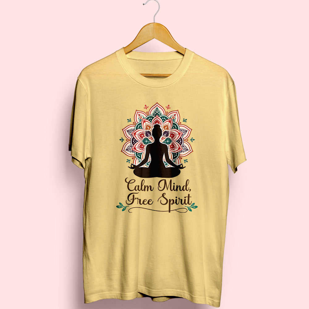 Calm Mind Half Sleeve T-Shirt