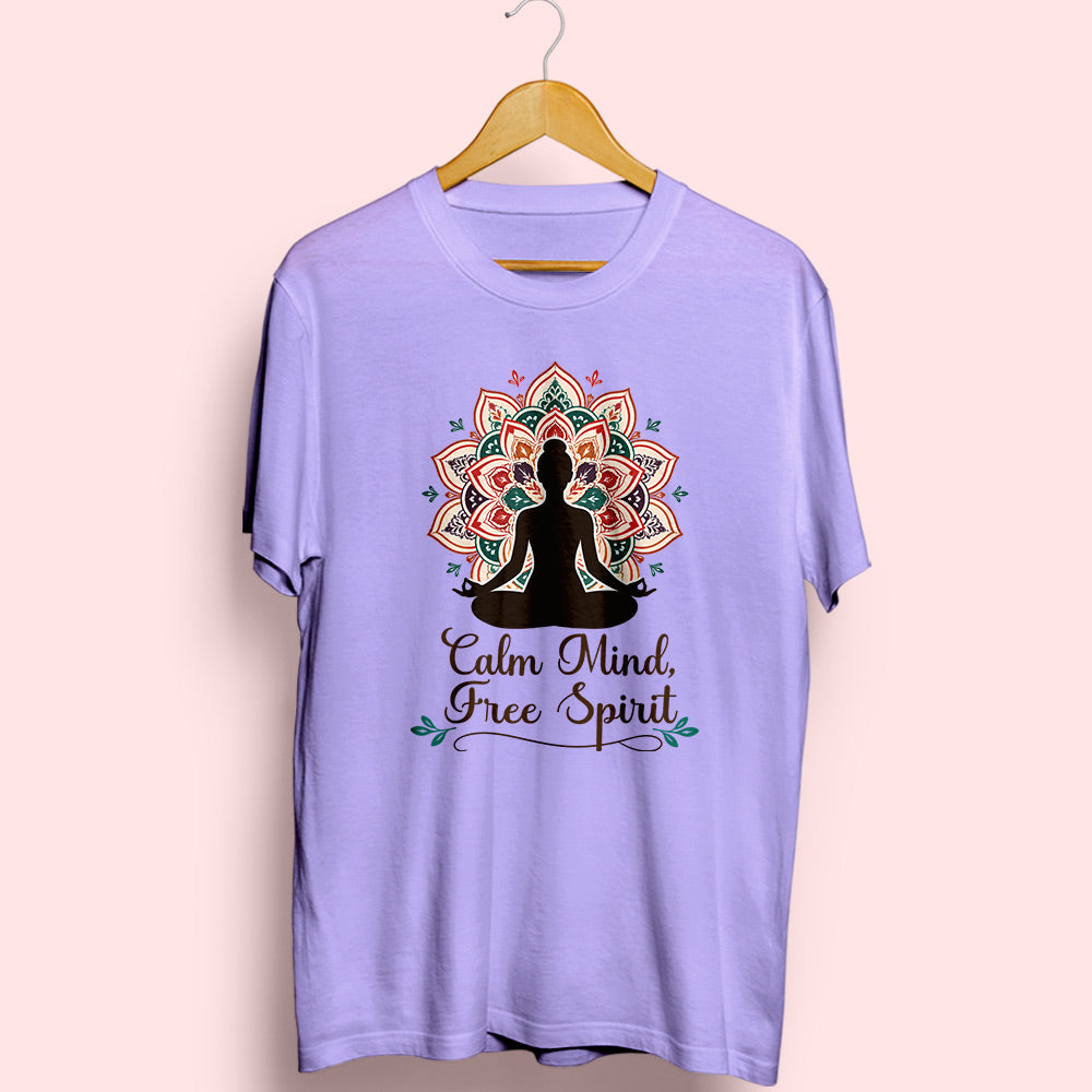 Calm Mind Half Sleeve T-Shirt