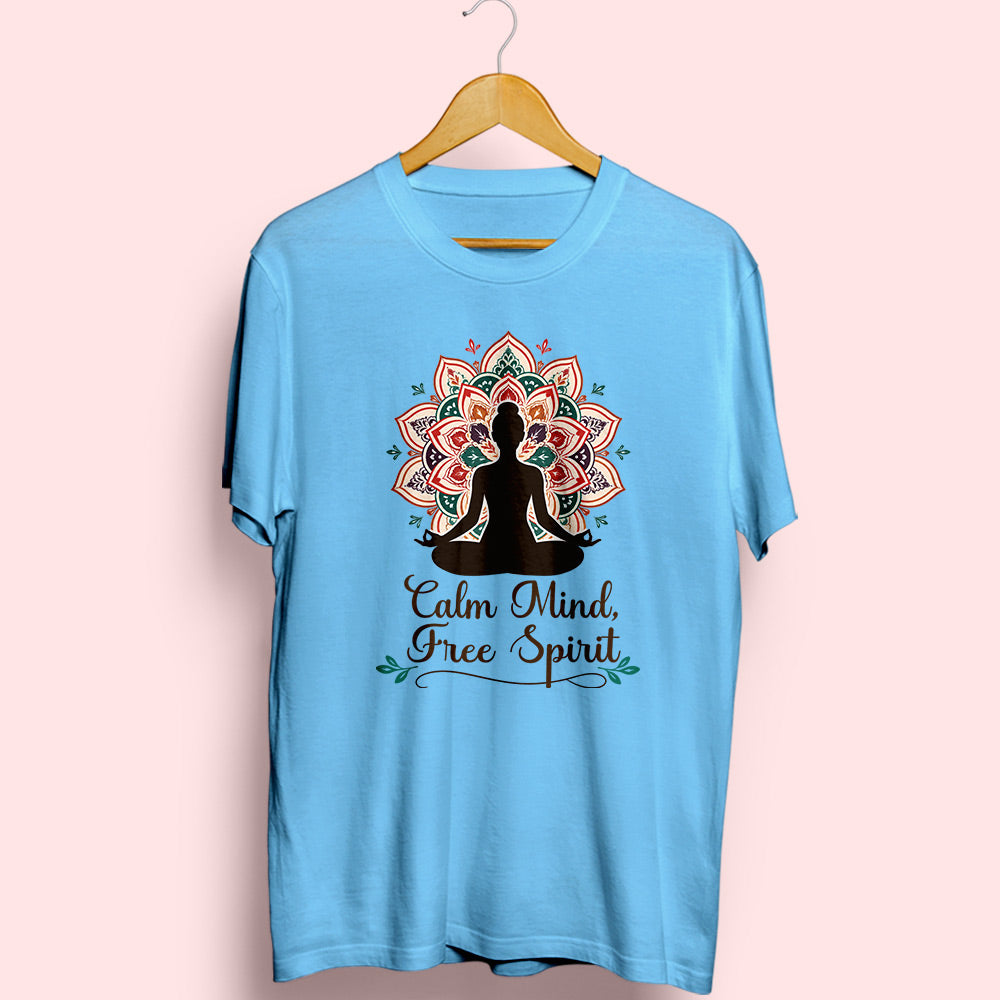 Calm Mind Half Sleeve T-Shirt