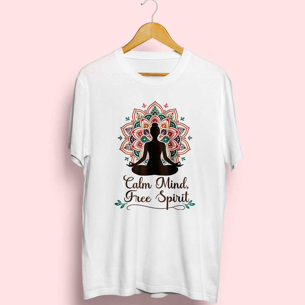 Calm Mind Half Sleeve T-Shirt