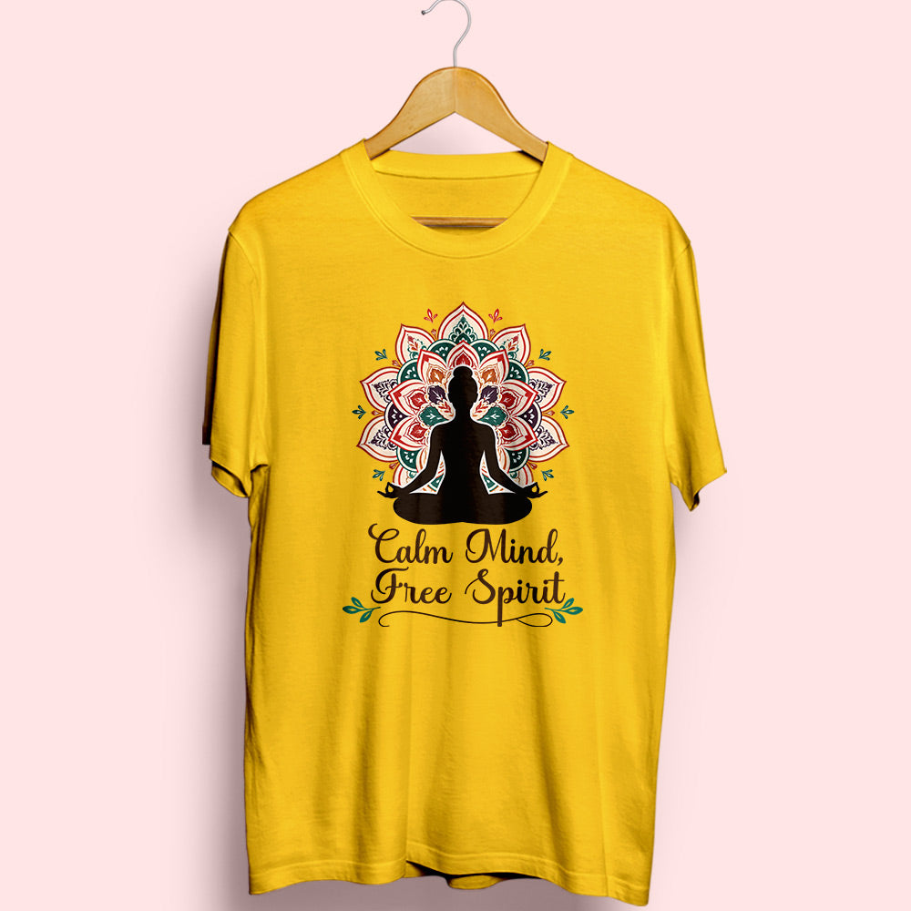 Calm Mind Half Sleeve T-Shirt