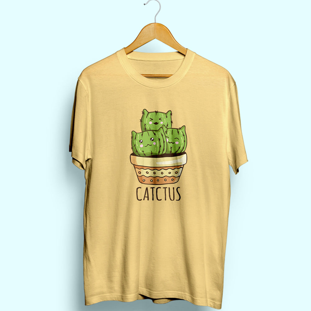Catctus Half Sleeve T-Shirt