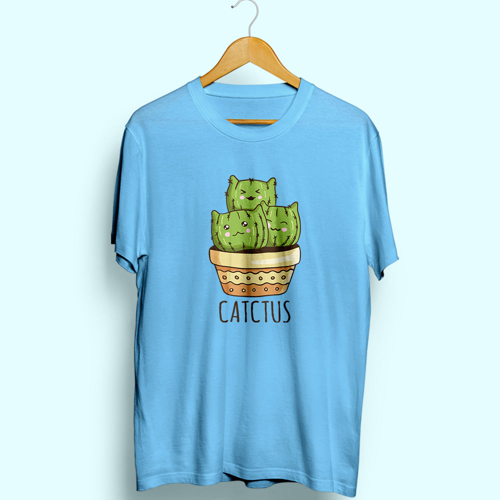 Catctus Half Sleeve T-Shirt