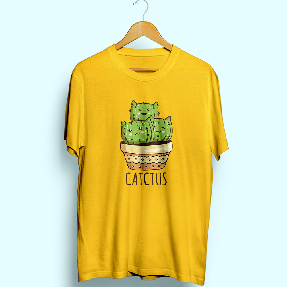 Catctus Half Sleeve T-Shirt