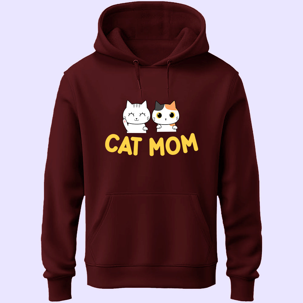 Cat Mom Unisex Hoodie - Soul & Peace