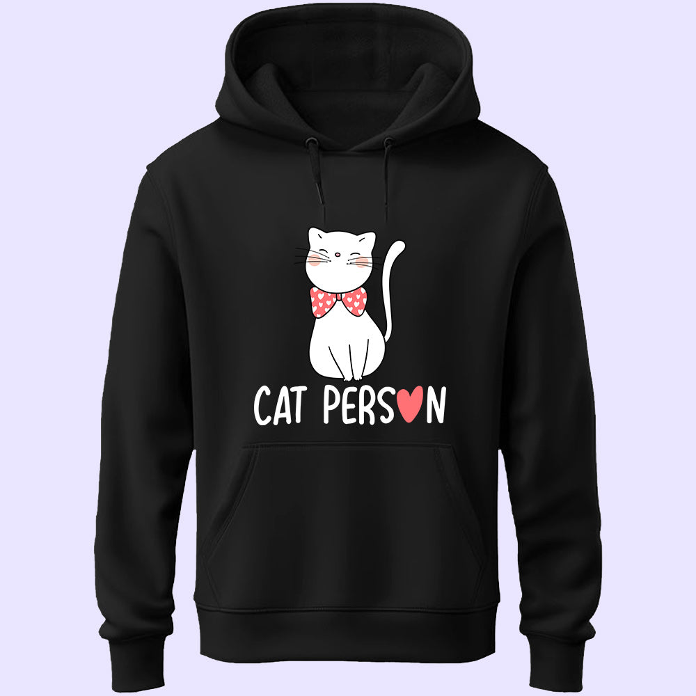 Cat Person Unisex Hoodie - Soul & Peace