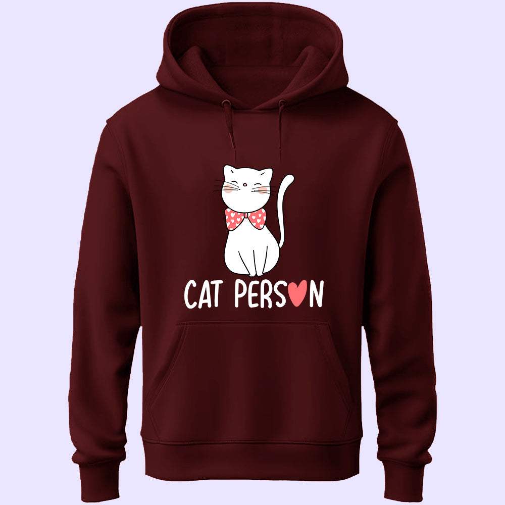 Cat Person Unisex Hoodie - Soul & Peace