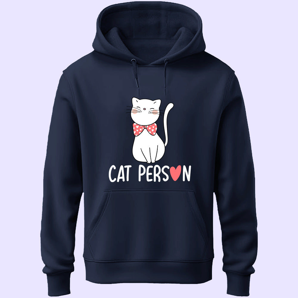 Cat Person Unisex Hoodie - Soul & Peace