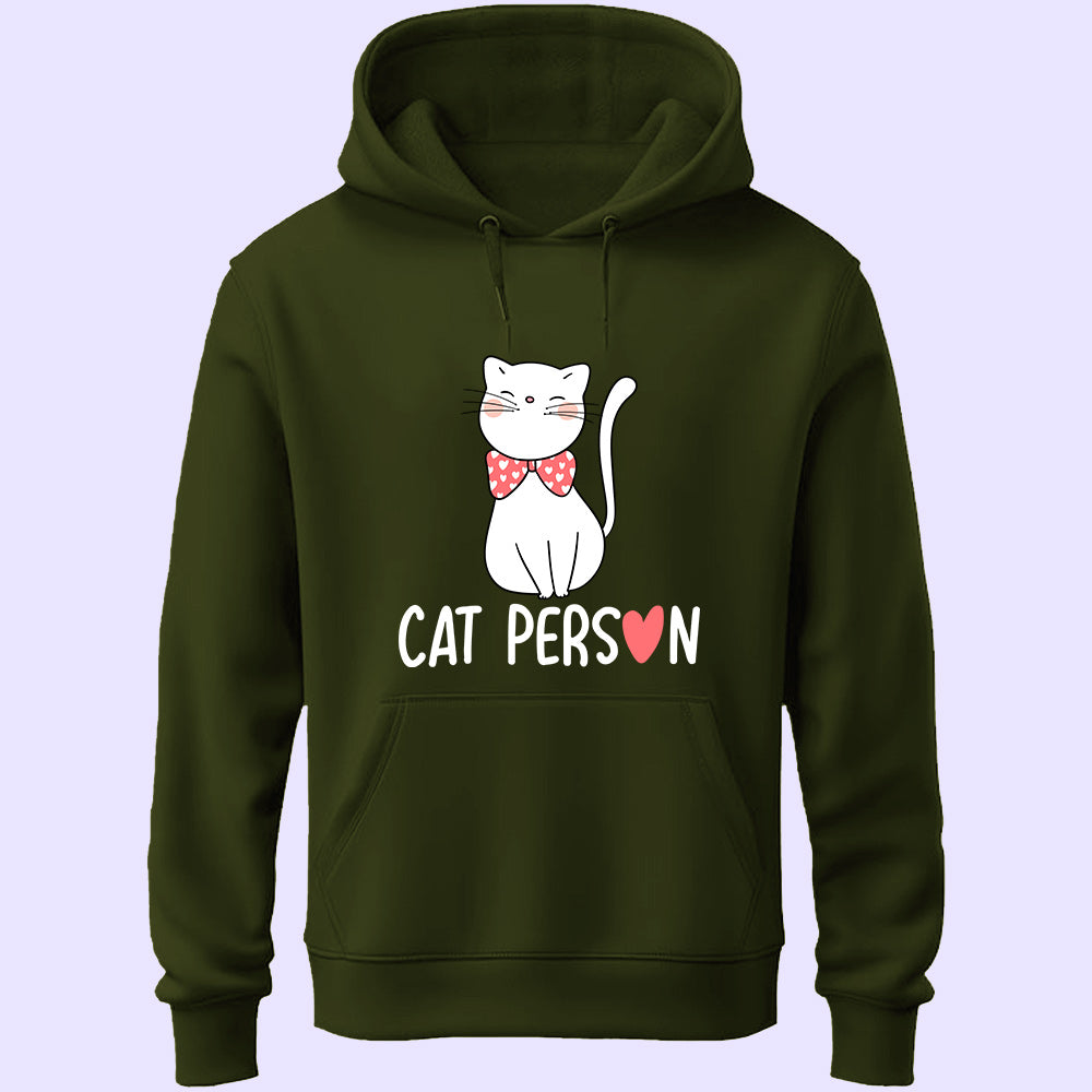 Cat Person Unisex Hoodie - Soul & Peace