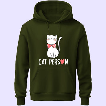 Cat Person Unisex Hoodie - Soul & Peace