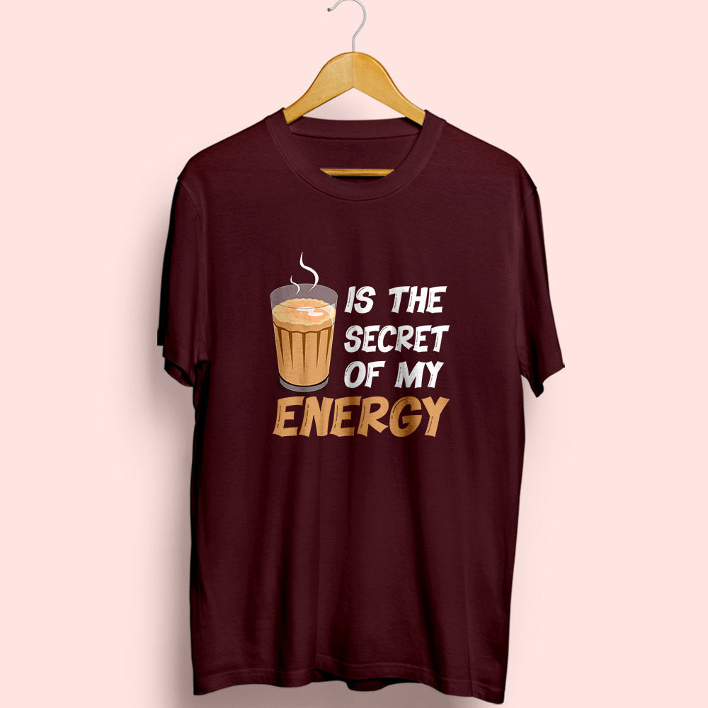 Chai My Energy Half Sleeve T-Shirt - Soul & Peace
