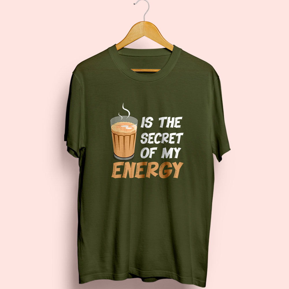 Chai My Energy Half Sleeve T-Shirt - Soul & Peace