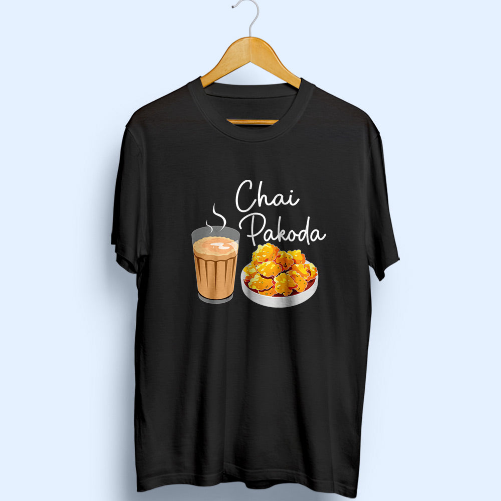 Chai Pakoda Half Sleeve T-Shirt - Soul & Peace