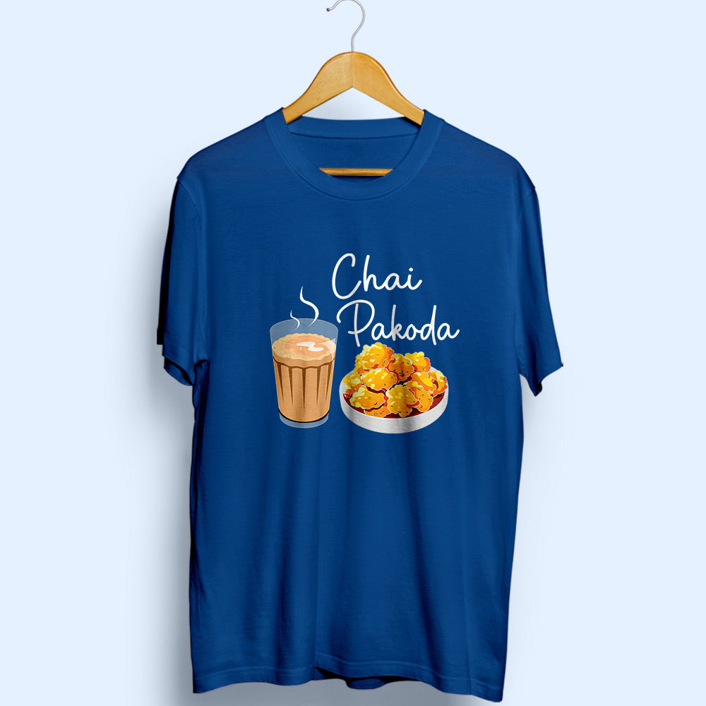 Chai Pakoda Half Sleeve T-Shirt - Soul & Peace