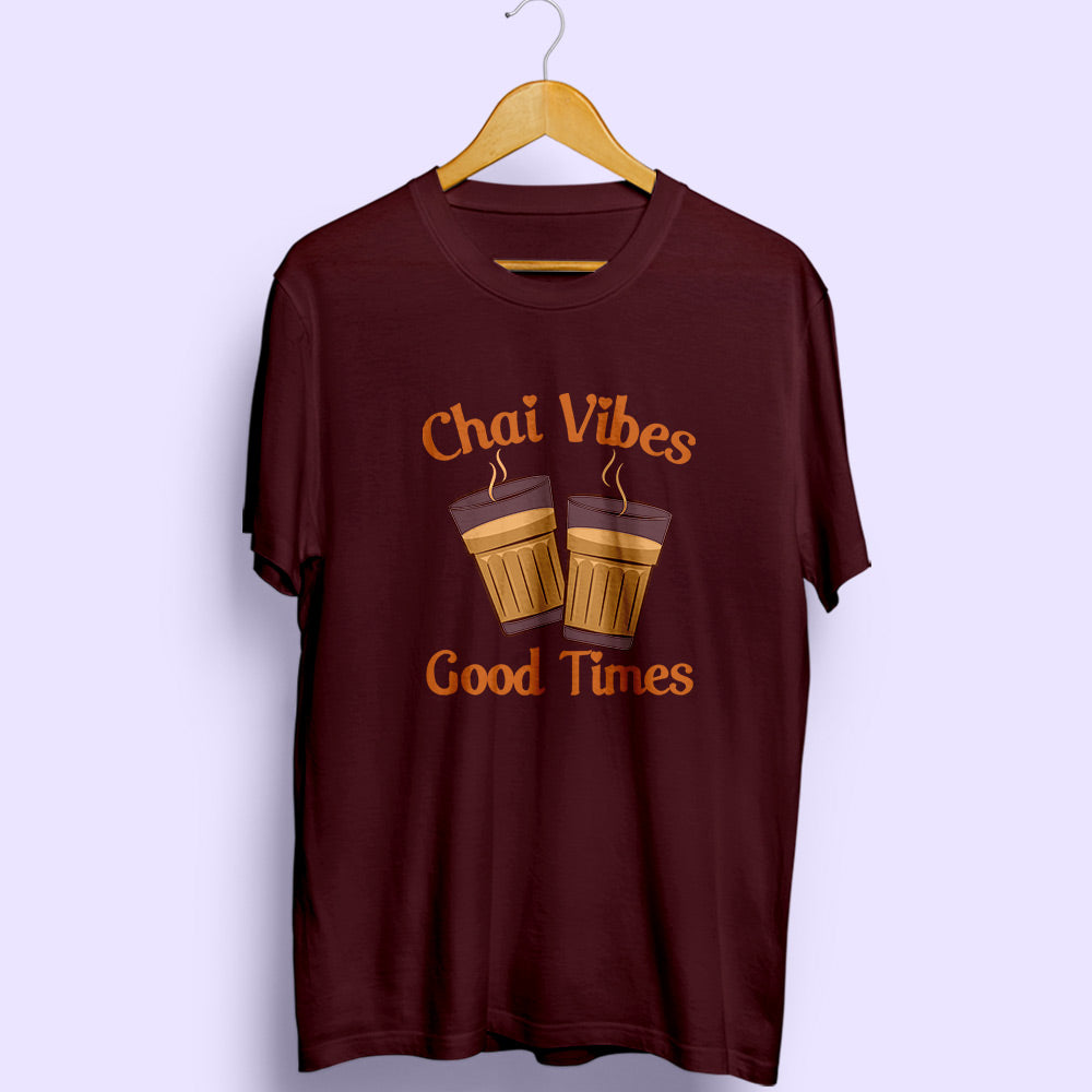 Chai Vibes Half Sleeve T-Shirt