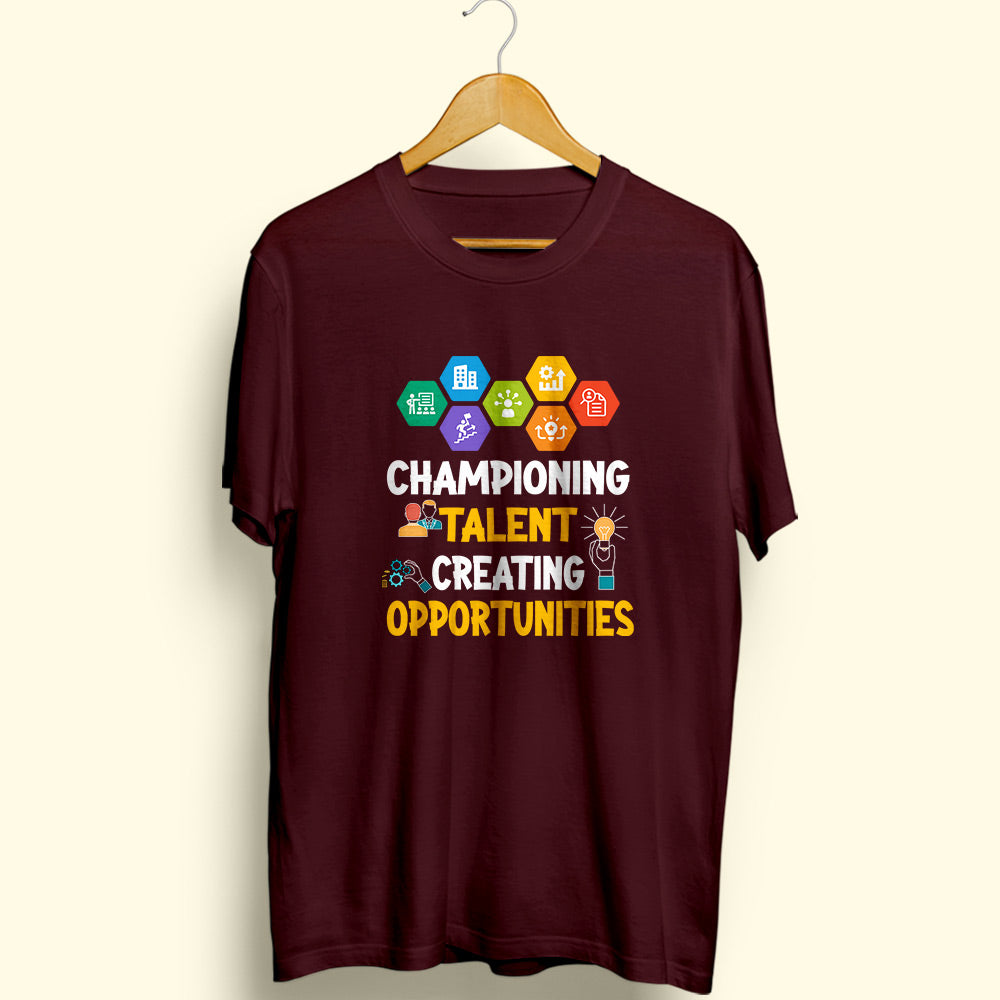 Championing Talent Half Sleeve T-Shirt