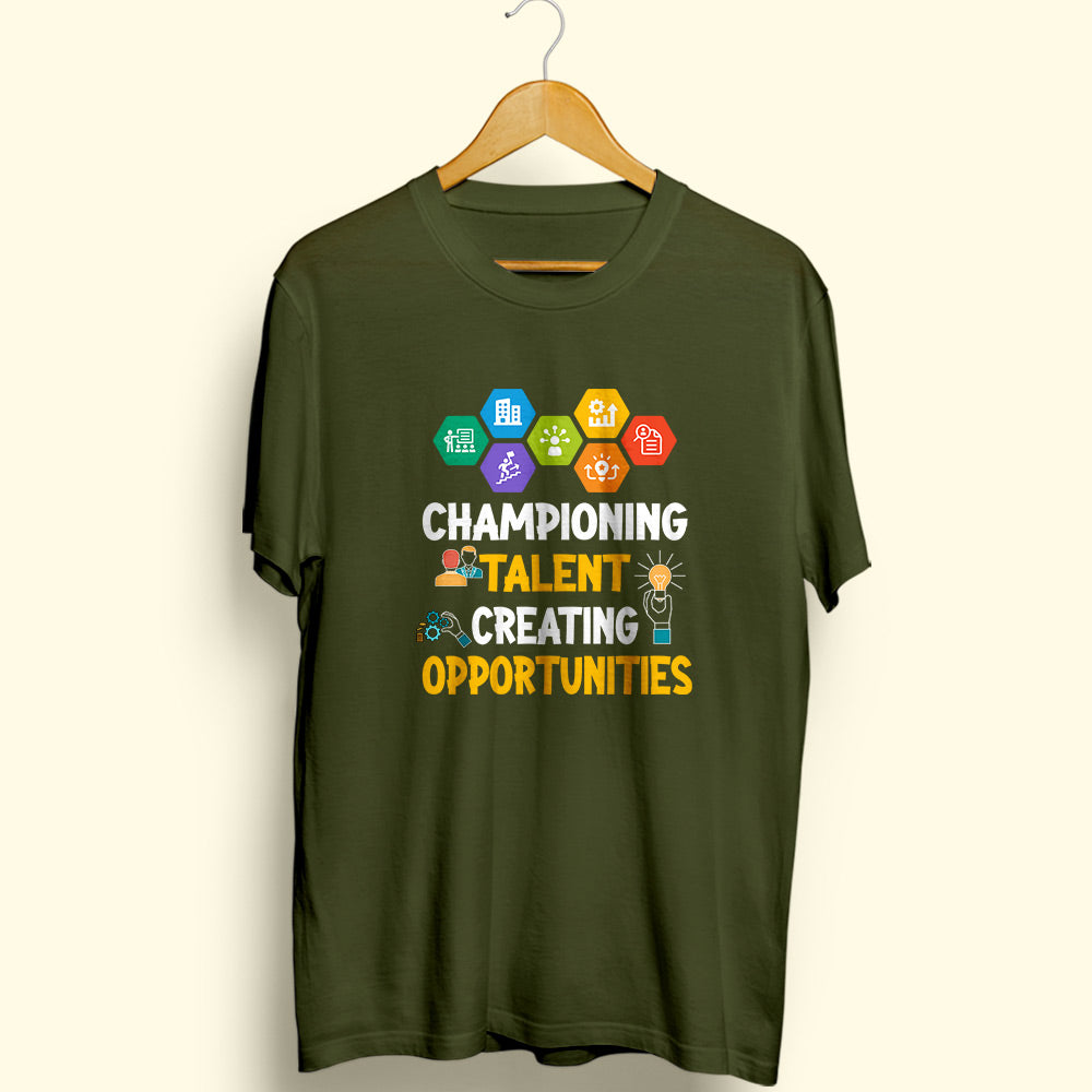 Championing Talent Half Sleeve T-Shirt
