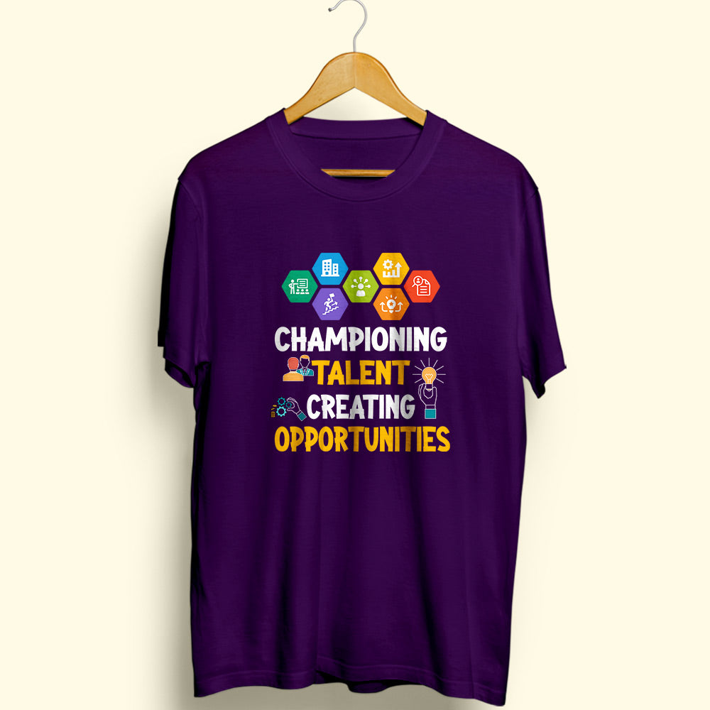Championing Talent Half Sleeve T-Shirt