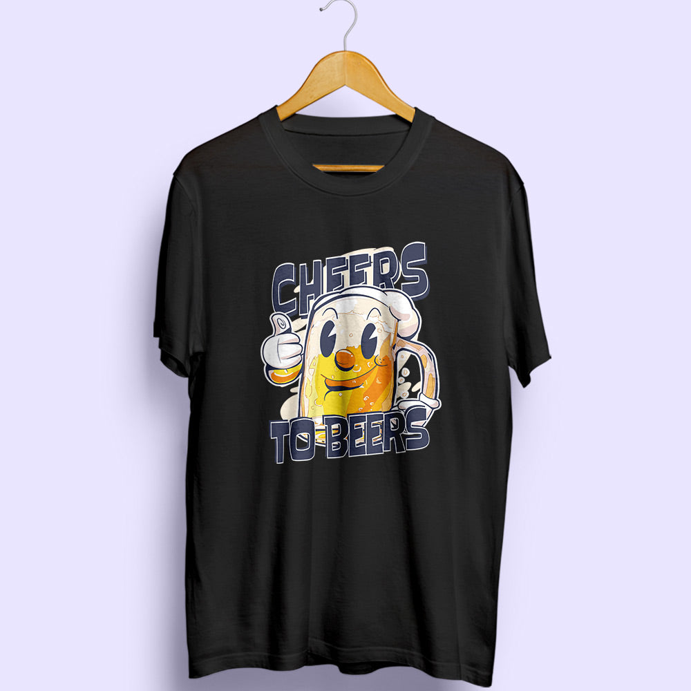 Cheers To Beers Half Sleeve T-Shirt