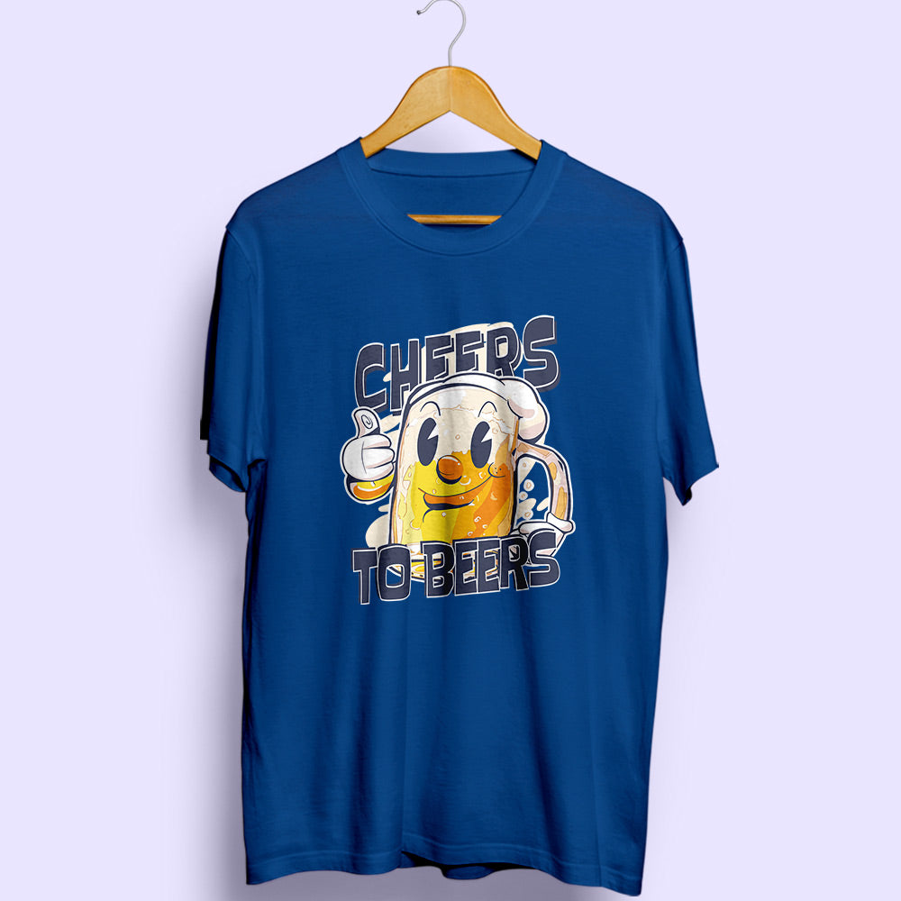 Cheers To Beers Half Sleeve T-Shirt