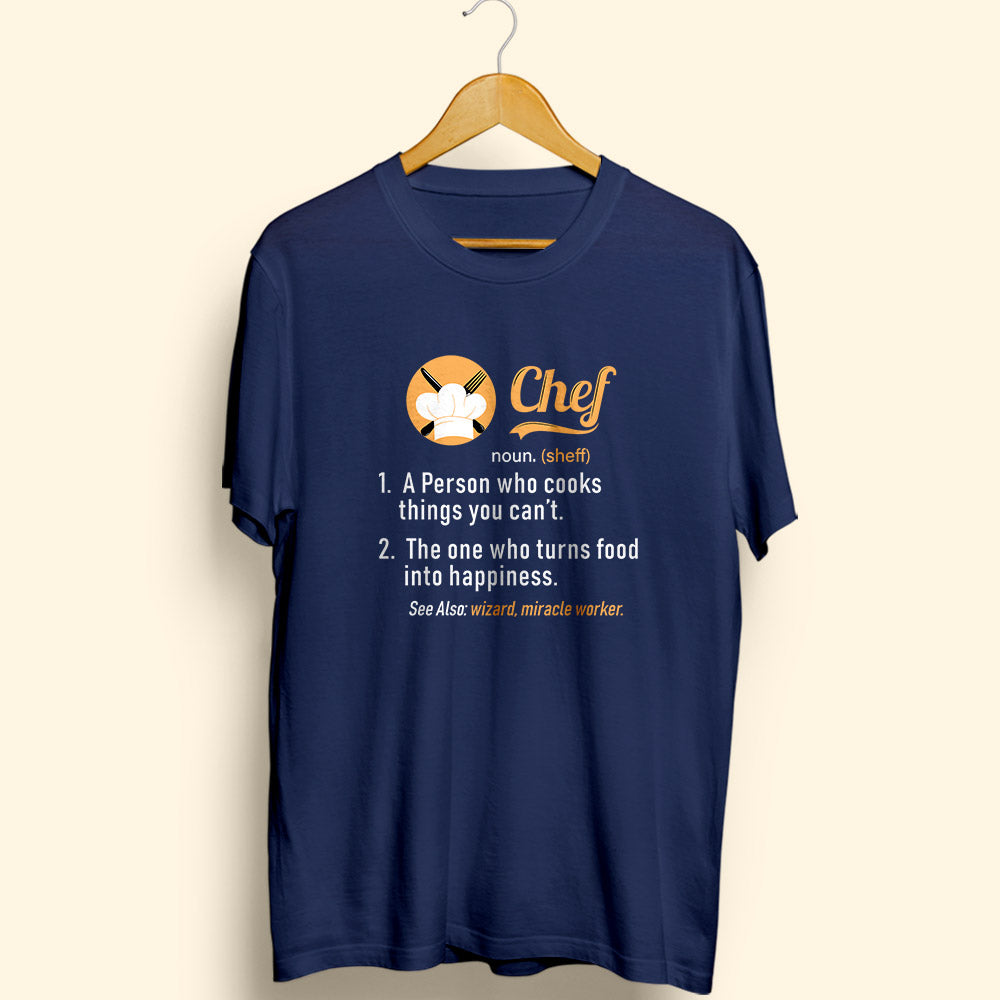 Chef Half Sleeve T-Shirt - Soul & Peace
