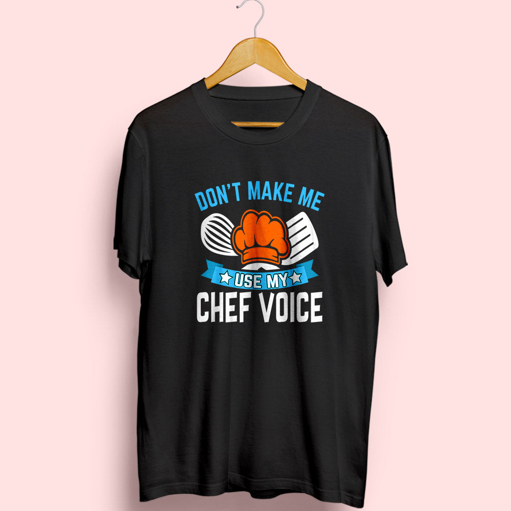 Chef Voice Half Sleeve T-Shirt - Soul & Peace