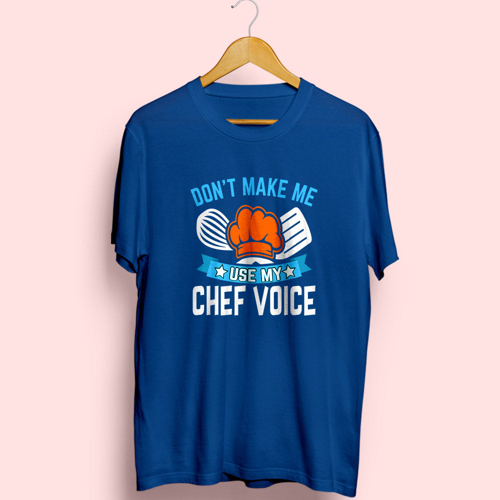 Chef Voice Half Sleeve T-Shirt - Soul & Peace