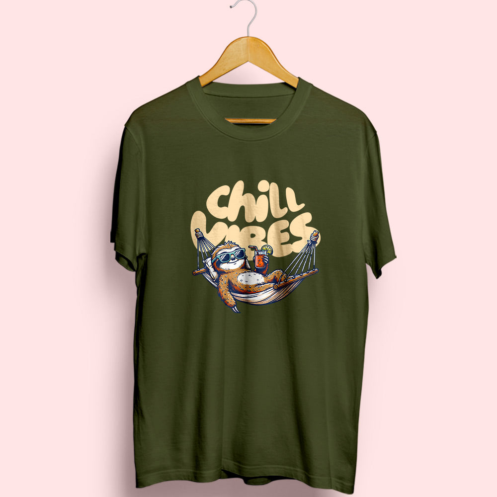 Chill Vibes Half Sleeve T-Shirt