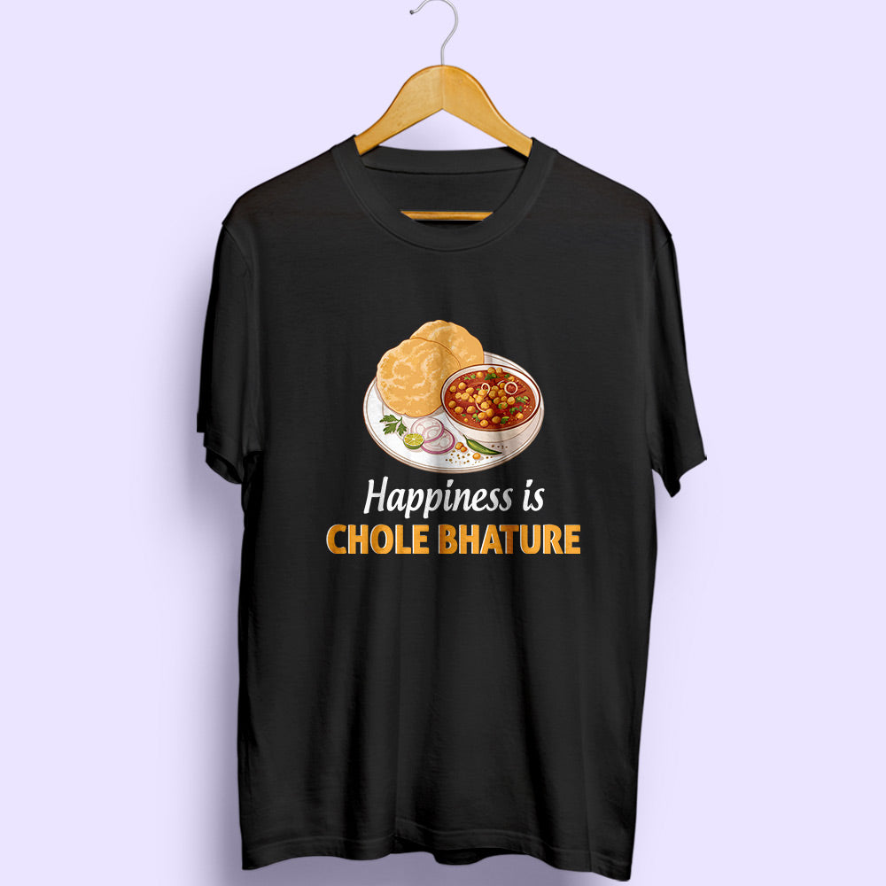Chole Bhature Half Sleeve T-Shirt - Soul & Peace