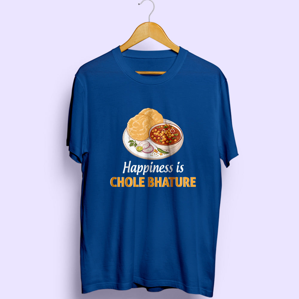 Chole Bhature Half Sleeve T-Shirt - Soul & Peace