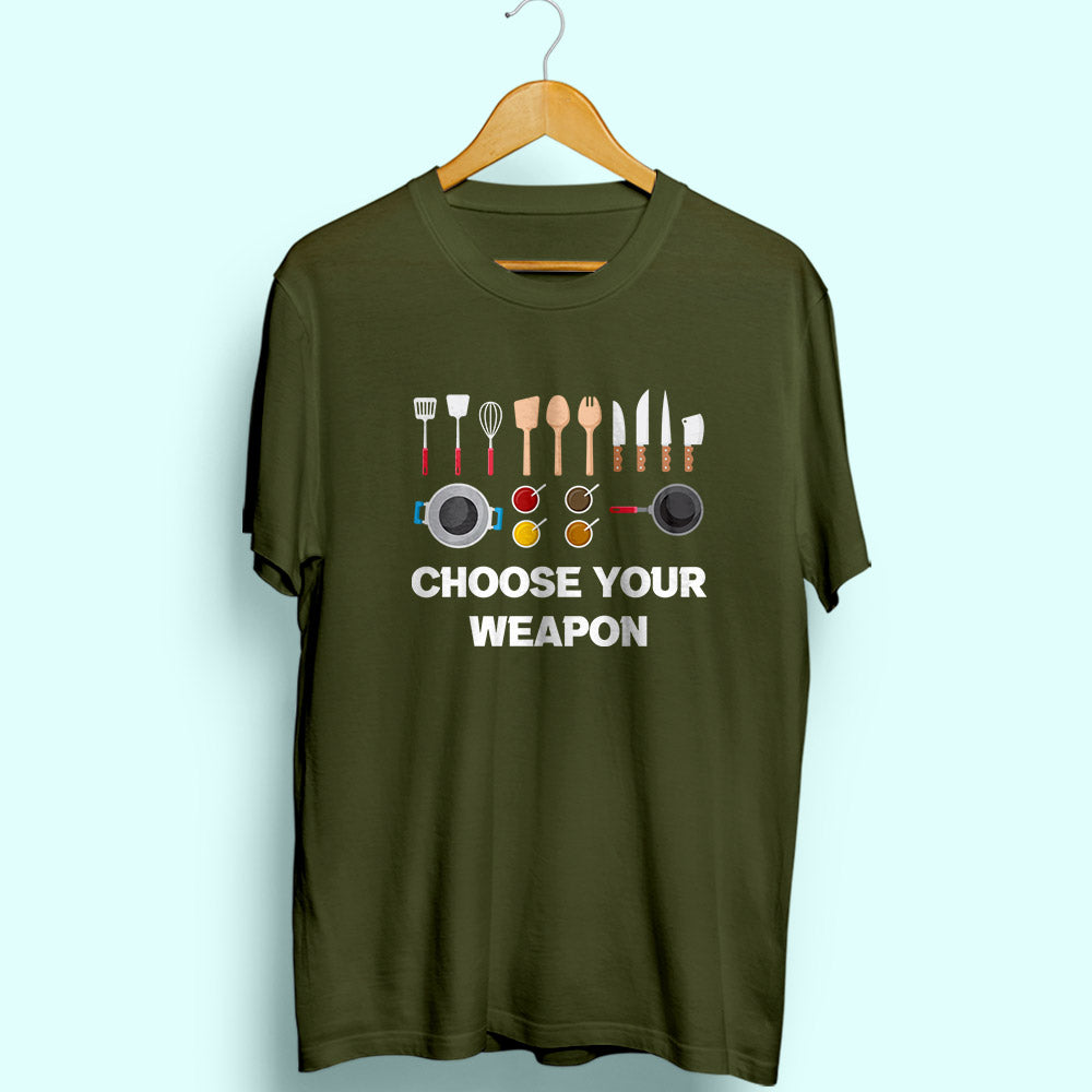 Choose Your Weapon Half Sleeve T-Shirt - Soul & Peace