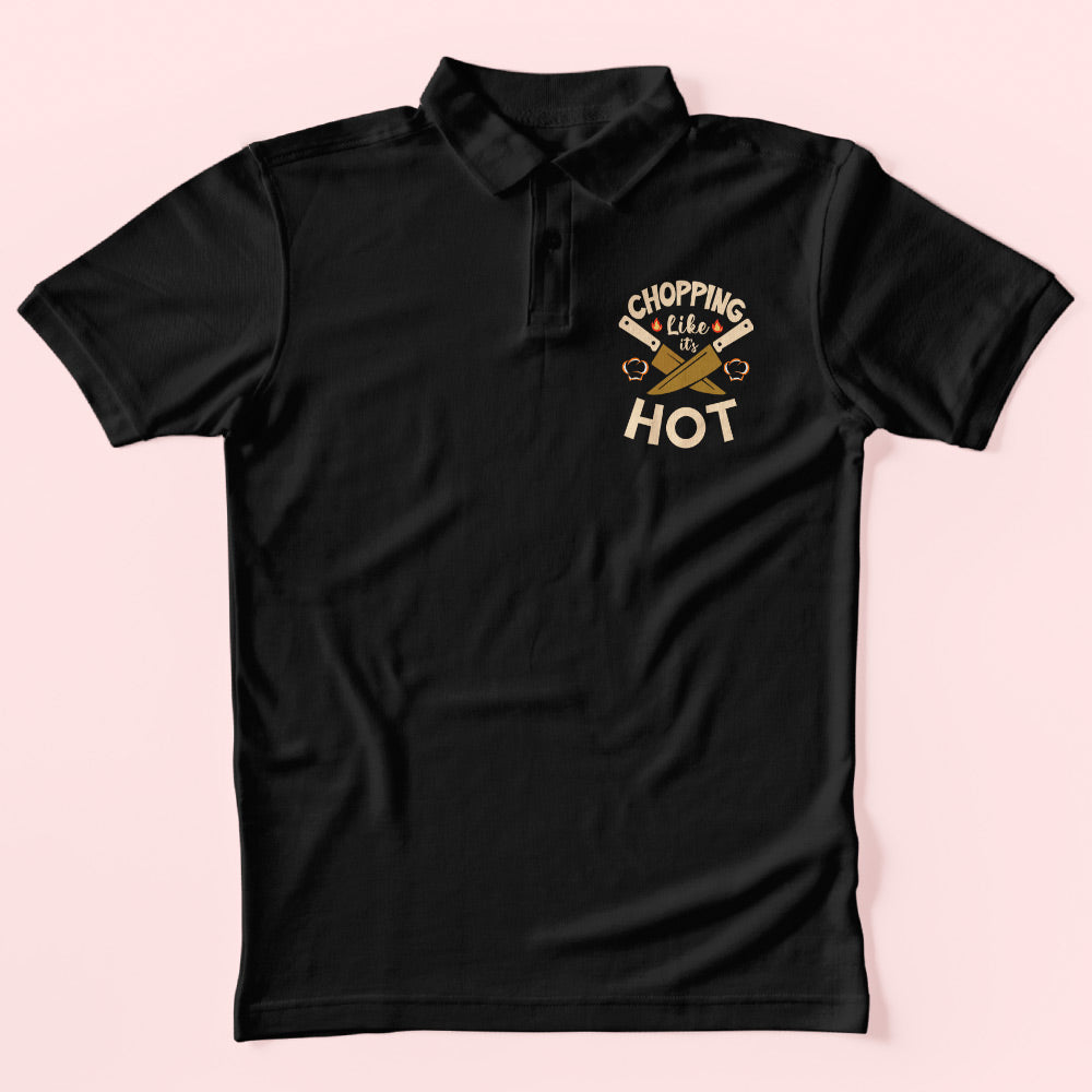 Chopping Like It's Hot Polo T-Shirt