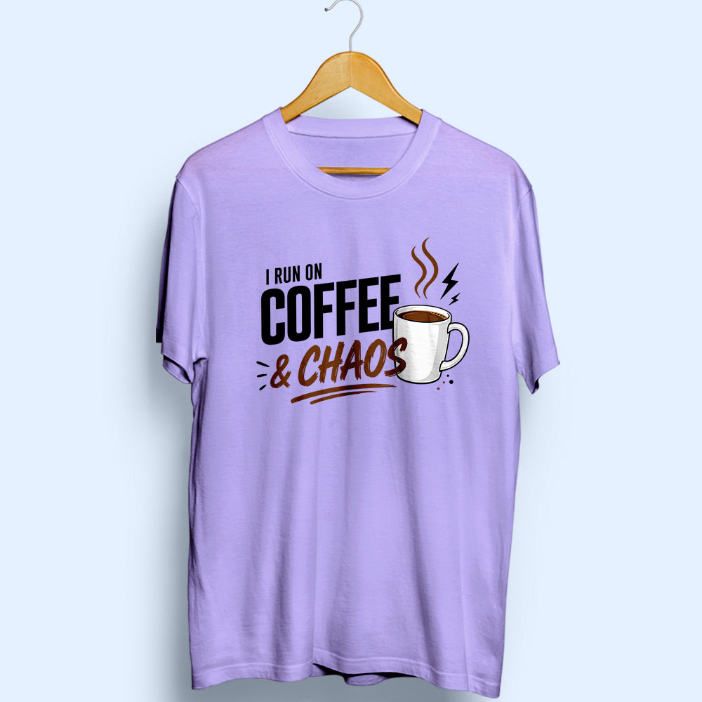 Coffee & Chaos Half Sleeve T-Shirt