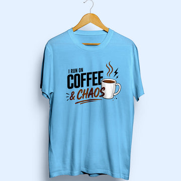 Coffee & Chaos Half Sleeve T-Shirt