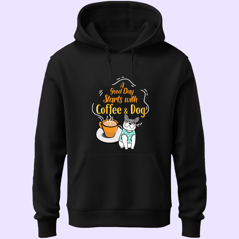 Coffee & Dog Unisex Hoodie