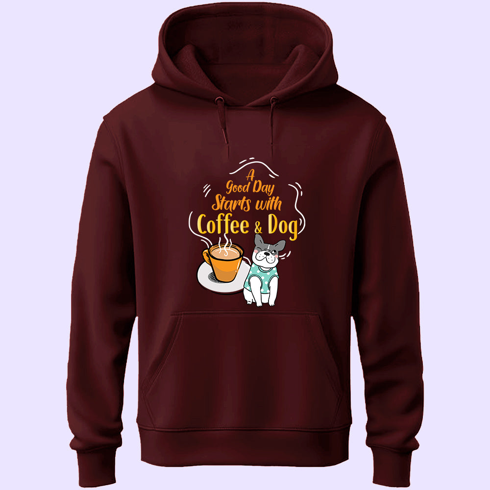 Coffee & Dog Unisex Hoodie