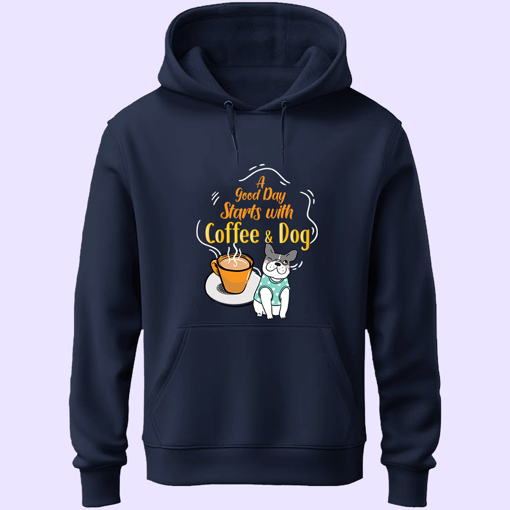 Coffee & Dog Unisex Hoodie