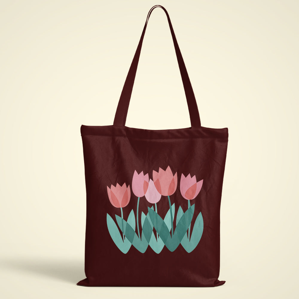 Colourful Tulips Tote Bag