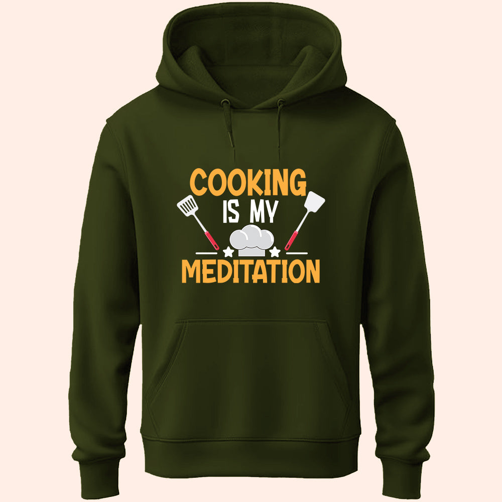 Cooking Is My Meditation Unisex Hoodie