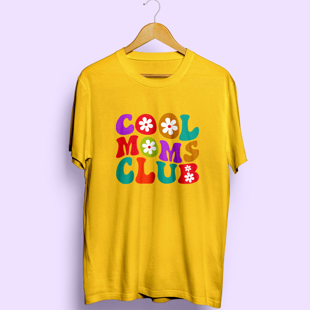 Cool Moms Club Half Sleeve T-Shirt - Soul & Peace