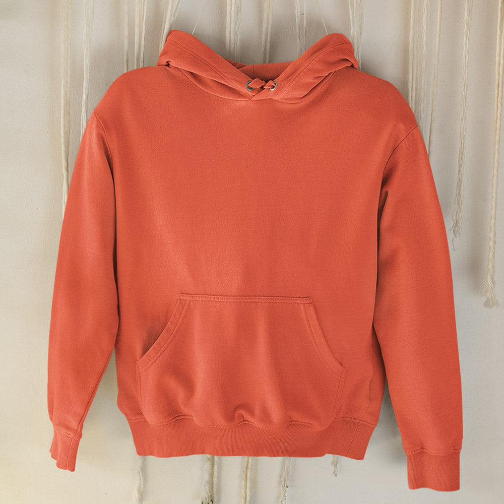Solid: Coral Hoodie - Soul & Peace